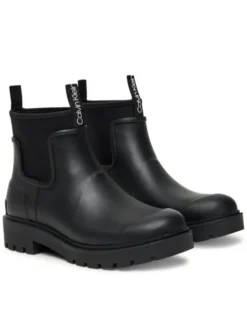 Calvin Klein Jeans Kalosze Combat Rain Boot YM0YM01376 Czarny