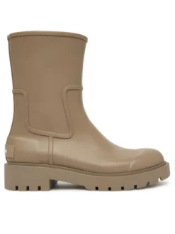 Calvin Klein Jeans Kalosze Mid Rainboot Rubber YW0YW02004 Brązowy