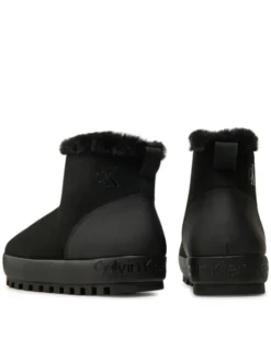 Calvin Klein Jeans Kapcie Home Anke Slipper YW0YW01592 Czarny