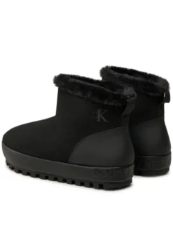 Calvin Klein Jeans Kapcie Home Anke Slipper YW0YW01592 Czarny
