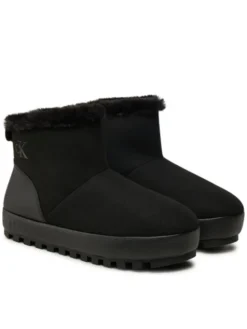 Calvin Klein Jeans Kapcie Home Anke Slipper YW0YW01592 Czarny