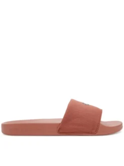 Calvin Klein Jeans Klapki Slide Monogram Hardware YW0YW01713 Koralowy