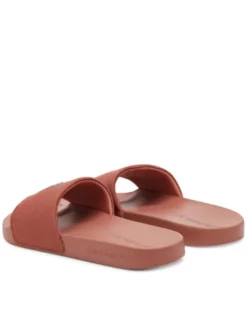 Calvin Klein Jeans Klapki Slide Monogram Hardware YW0YW01713 Koralowy