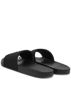 Calvin Klein Jeans Klapki Slide Monologo Cv YM0YM01367 Czarny