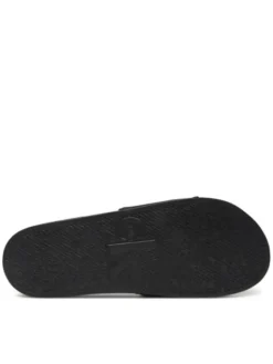 Calvin Klein Jeans Klapki Slide Monologo Cv YM0YM01367 Czarny