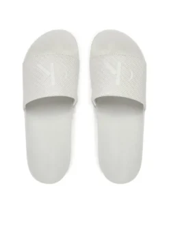 Calvin Klein Jeans Klapki Slide Aop Print YM0YM01269 Szary