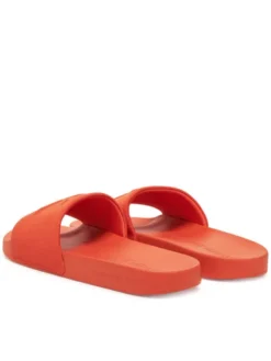 Calvin Klein Jeans Klapki Slide Hf Mono Cv YM0YM01282 Pomarańczowy