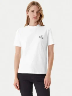 Calvin Klein Jeans Komplet t-shirtów LV047C905G Biały Regular Fit