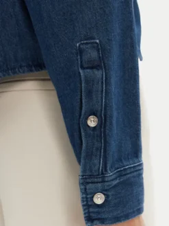 Calvin Klein Jeans Koszula jeansowa J20J225518 Granatowy Relaxed Fit