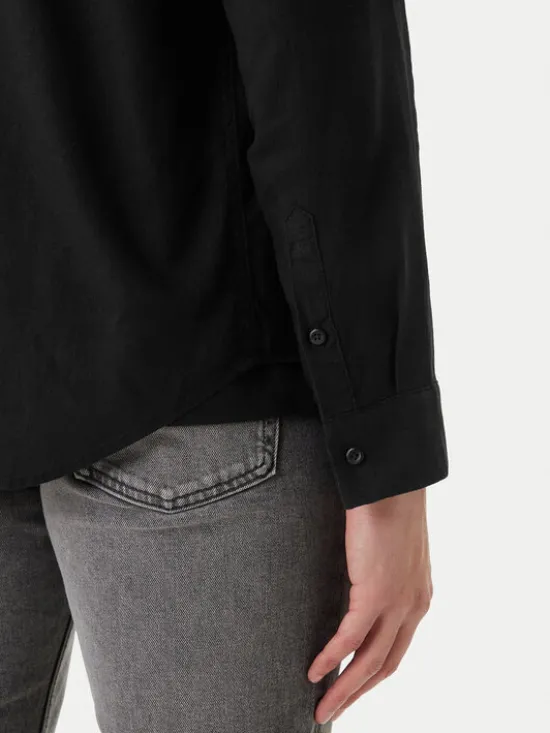 Calvin Klein Jeans Koszula LV04RF121G Czarny Regular Fit