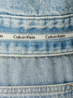 Calvin Klein Jeans Kurtka jeansowa LV047G726G Niebieski jasny Boxy Fit