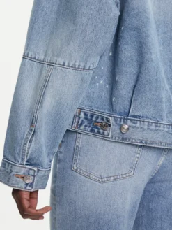 Calvin Klein Jeans Kurtka jeansowa LV047C730G Niebieski Regular Fit