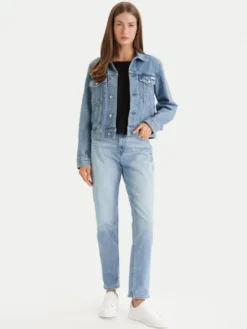 Calvin Klein Jeans Kurtka jeansowa Classic LV047E904G Niebieski Regular Fit