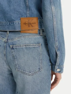 Calvin Klein Jeans Kurtka jeansowa 90's J20J225184 Niebieski Regular Fit