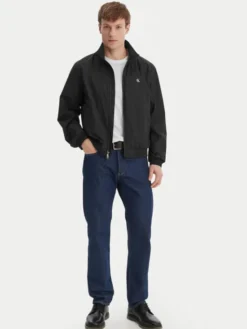 Calvin Klein Jeans Kurtka przejściowa Harrington LV04RF520G Czarny Regular Fit