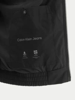 Calvin Klein Jeans Kurtka przejściowa Harrington LV04RF520G Czarny Regular Fit