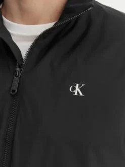 Calvin Klein Jeans Kurtka przejściowa Harrington LV04RF520G Czarny Regular Fit