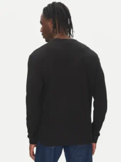 Calvin Klein Jeans Longsleeve LV040EM217 Czarny Regular Fit