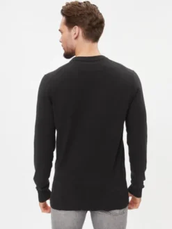 Calvin Klein Jeans Sweter J30J324328 Czarny Regular Fit