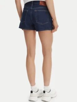Calvin Klein Jeans Szorty jeansowe LV047F768G Granatowy Slim Fit