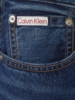 Calvin Klein Jeans Szorty jeansowe LV04RF792G Niebieski