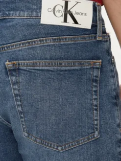 Calvin Klein Jeans Szorty jeansowe J30J324874 Niebieski Slim Fit