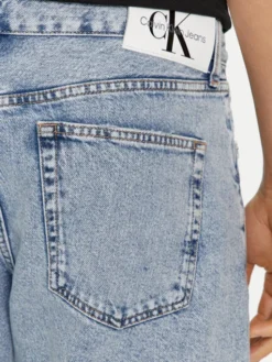 Calvin Klein Jeans Szorty jeansowe J30J324873 Niebieski Regular Fit