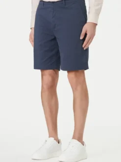Calvin Klein Jeans Szorty materiałowe LV04RF617G Granatowy Regular Fit