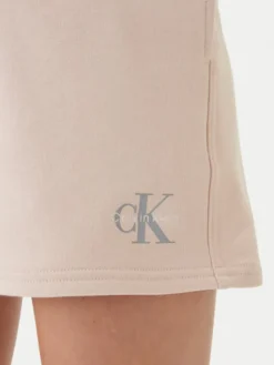 Calvin Klein Jeans Szorty materiałowe LV047B271G Różowy Regular Fit