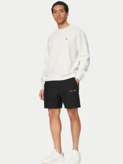 Calvin Klein Jeans Szorty sportowe LV04RF252G Czarny Regular Fit