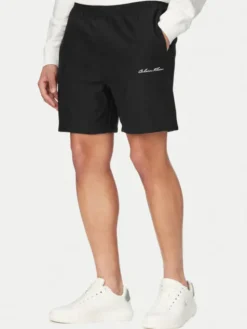 Calvin Klein Jeans Szorty sportowe LV04RF252G Czarny Regular Fit