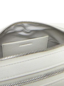Calvin Klein Jeans Torebka Ultralight Ew Dble Zip Camera Ba LV04K3124G Biały
