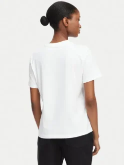 Calvin Klein Jeans T-Shirt Classic Monologo LV047D873G Biały Regular Fit