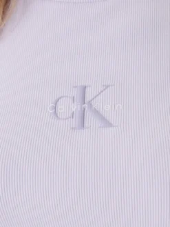 Calvin Klein Jeans T-Shirt LV047AB802 Różowy Regular Fit