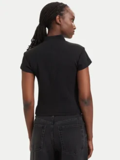 Calvin Klein Jeans T-Shirt LV047G240G Czarny Slim Fit