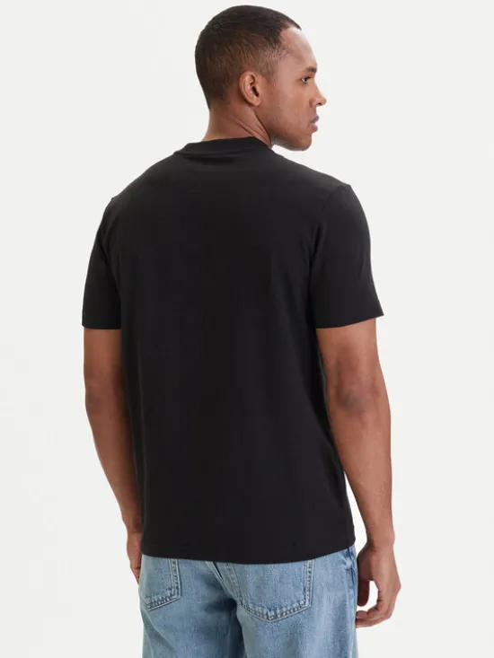 Calvin Klein Jeans T-Shirt LV04RAB810 Czarny Regular Fit