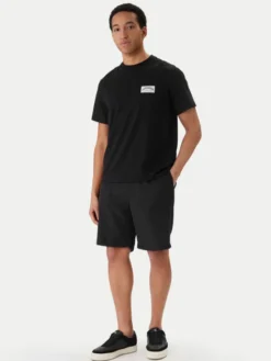 Calvin Klein Jeans T-Shirt 20s Easy LV04RF294G Czarny Regular Fit
