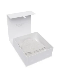 Calvin Klein Jeans Zestaw szalik i czapka Knitted Scarf Beanie Giftbox LVCKFJP00N Szary jasny