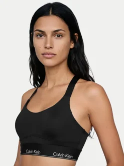 Calvin Klein Performance Biustonosz sportowy LVGWS5K137 Czarny