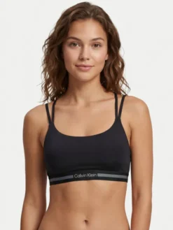 Calvin Klein Performance Biustonosz sportowy LVGWS6K345 Czarny