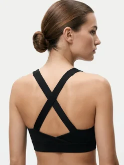 Calvin Klein Performance Biustonosz sportowy LVGWF5K147 Czarny