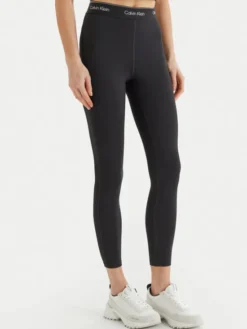 Calvin Klein Performance Legginsy LVGWS5L609 Czarny Slim Fit