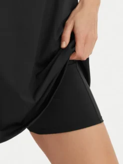 Calvin Klein Performance Sukienka codzienna Icon LVGWS6D903 Czarny Regular Fit