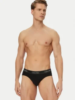 Calvin Klein Underwear Komplet slipów LV00NB4574 Czarny