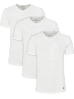 Calvin Klein Underwear Komplet t-shirtów LV00NB4186 Biały Slim Fit