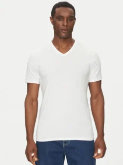 Calvin Klein Underwear Komplet t-shirtów LV00NB4186 Biały Slim Fit