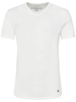 Calvin Klein Underwear Komplet t-shirtów LV00NB4186 Biały Slim Fit