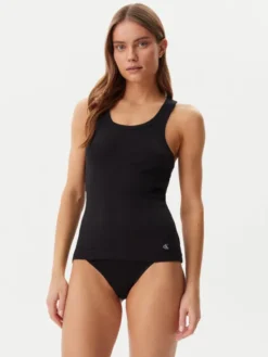 Calvin Klein Underwear Komplet topów LV00QS7493 Czarny Regular Fit