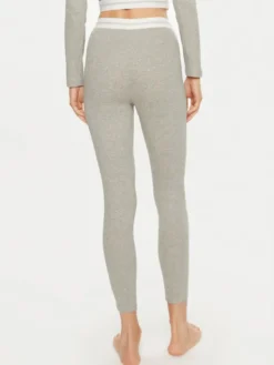 Calvin Klein Underwear Legginsy 000QS7220E Szary Slim Fit