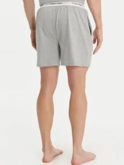Calvin Klein Underwear Szorty piżamowe LV00NM2927 Szary Relaxed Fit